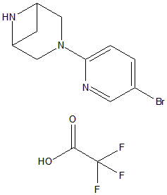 3,6-二氮雜雙環(huán)[3.1.1]庚烷，3-（5-溴-2-吡啶基）-，2,2,2-三氟乙酸鹽（1:2）